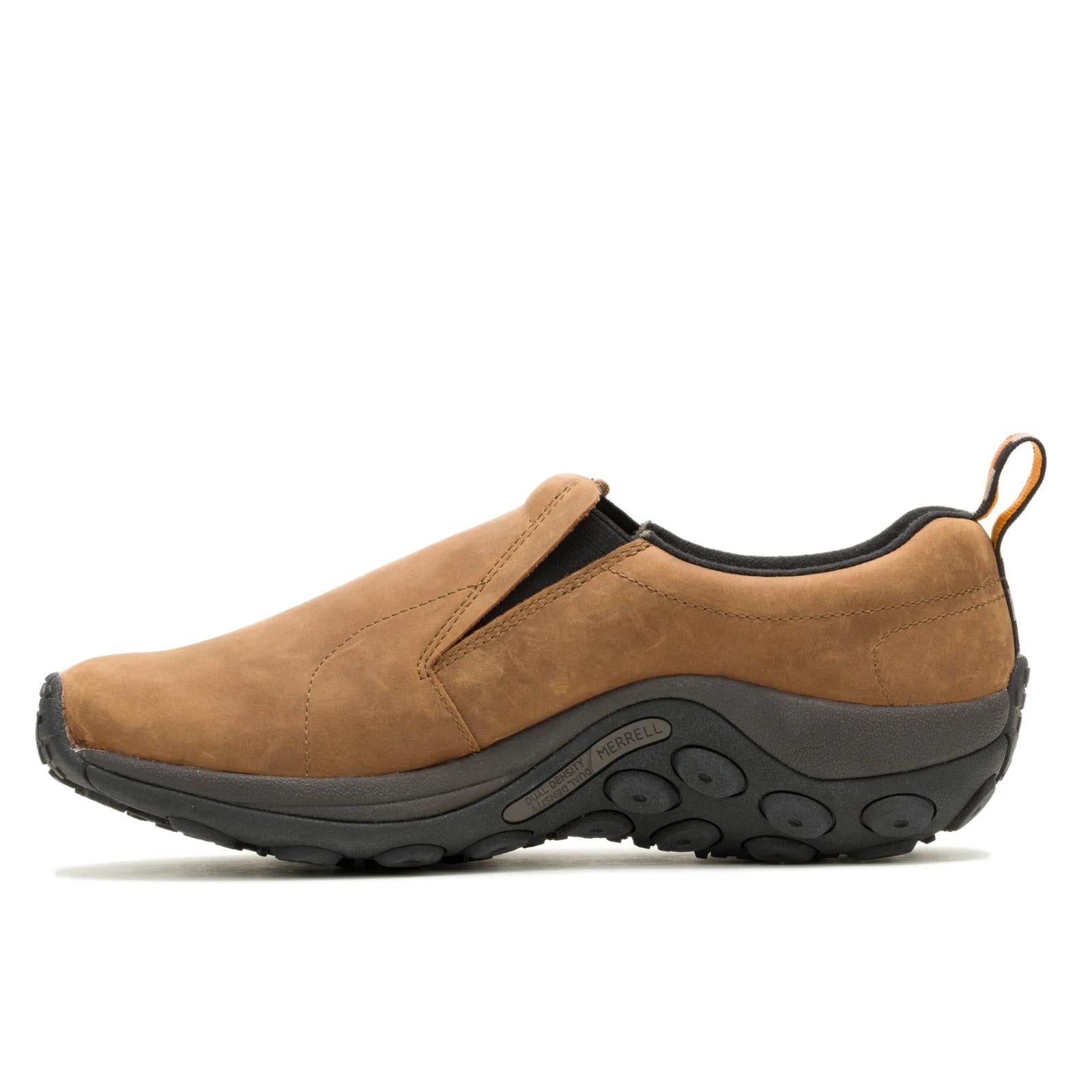 Merrell Men's Jungle Moc Nubuck Waterproof Wide Width Brown