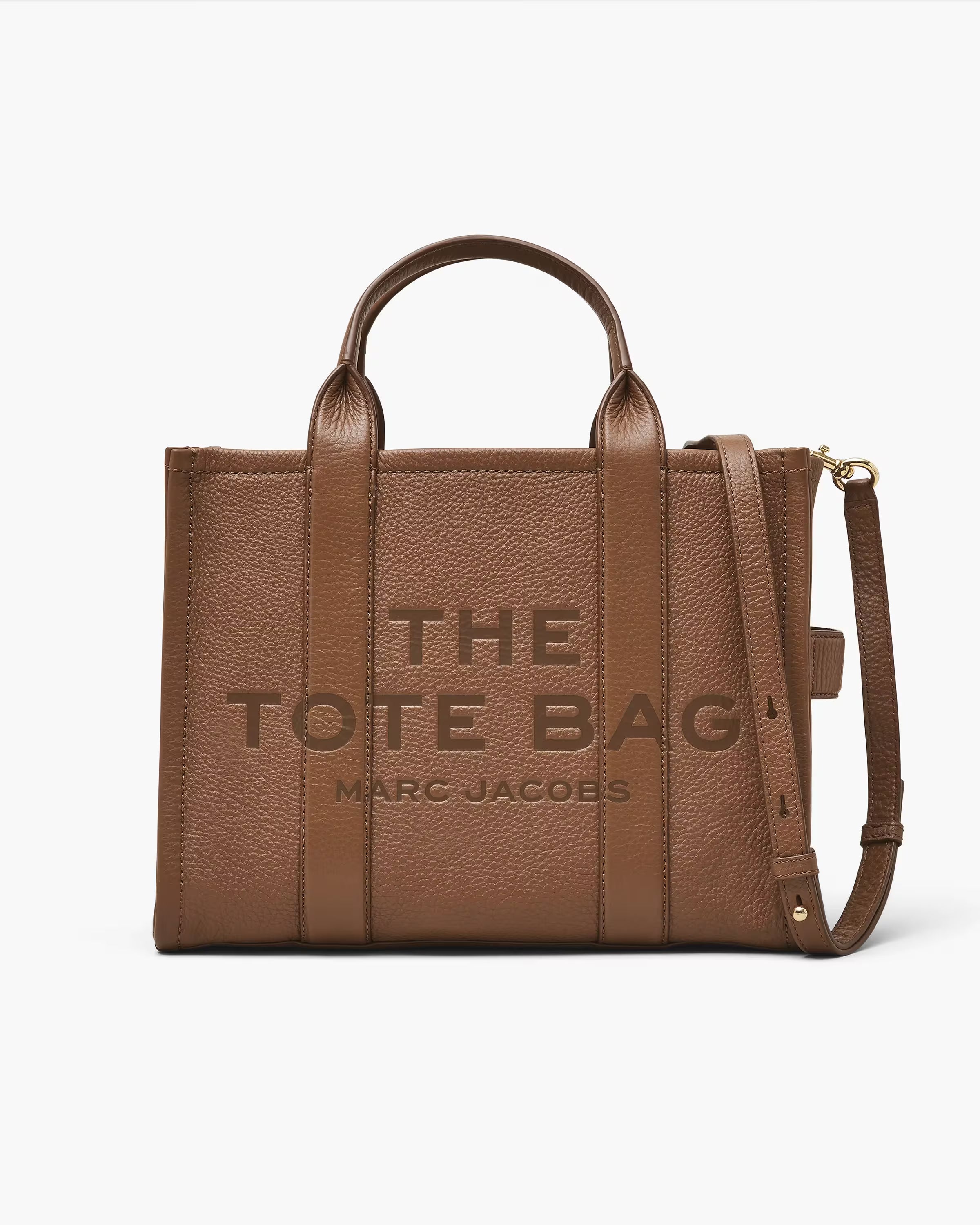 Marc Jacobs The Leather Medium Tote Bag Argan Oil