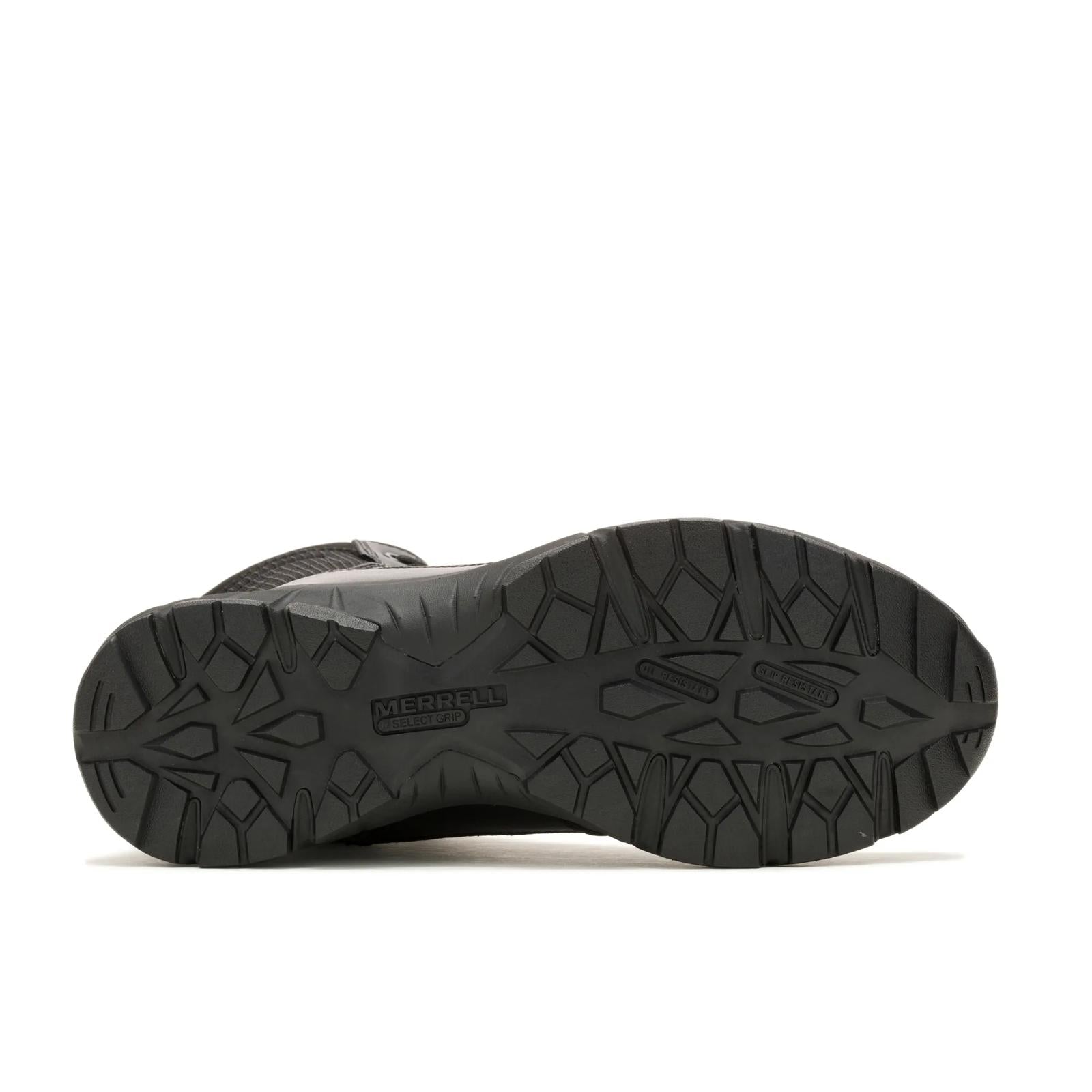 Merrell Men's Fullbench Tactical 8'' Zip Waterproof Black