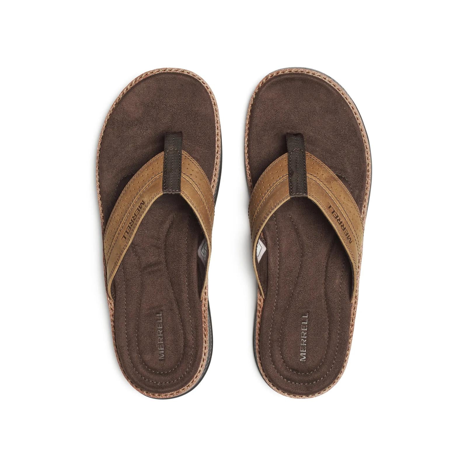 Merrell Men's Cove Leather Flip Coffee