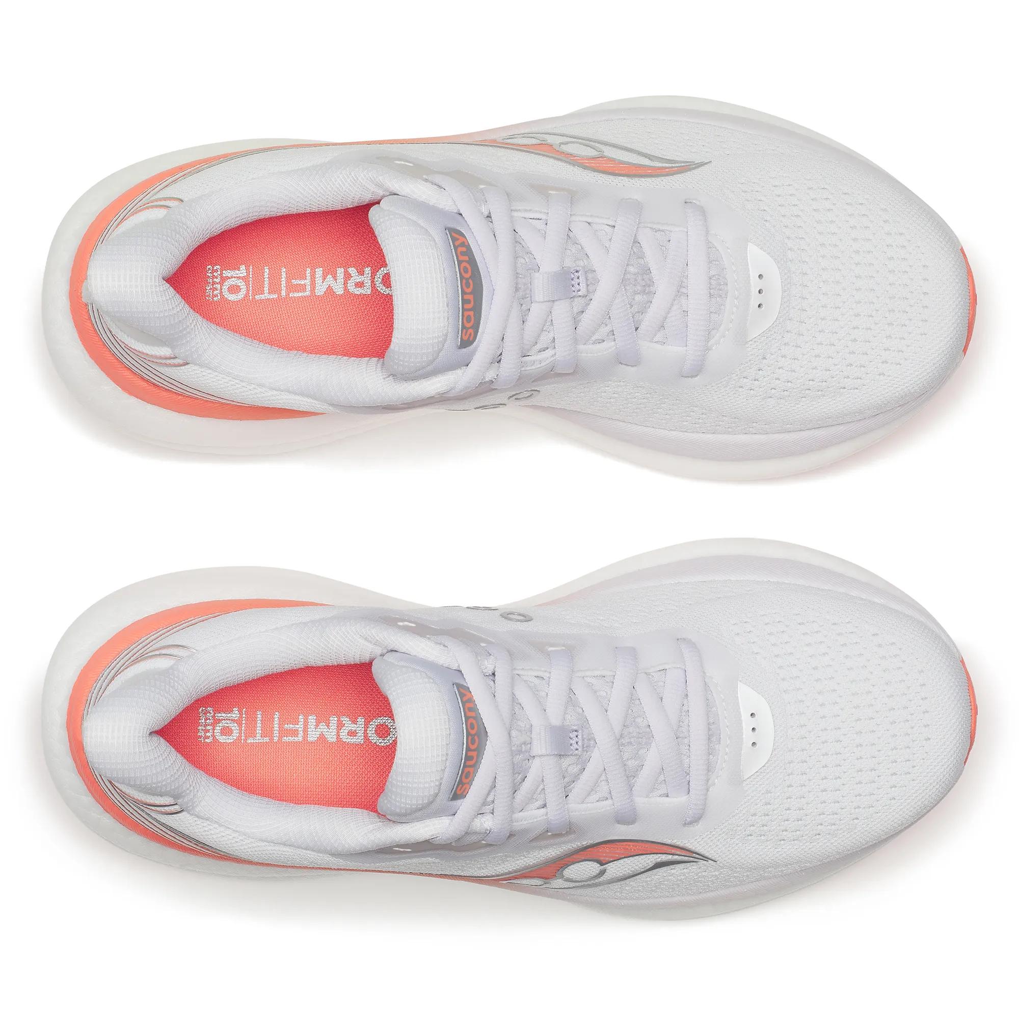 Saucony Women's Triumph 23 Wide White | Wistful