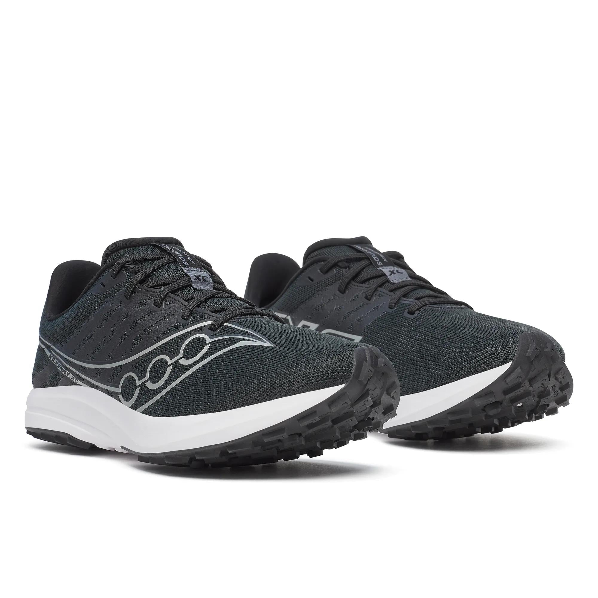Saucony Kilkenny XC10 Flat Black | White