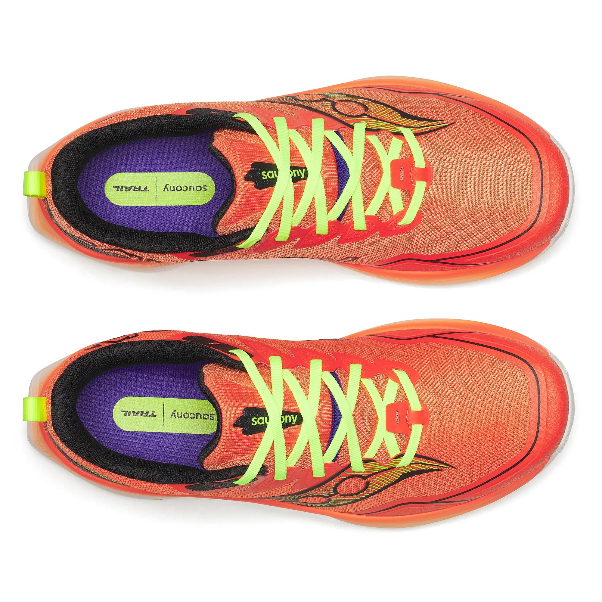 Saucony Men's Peregrine 16 Fire | Black