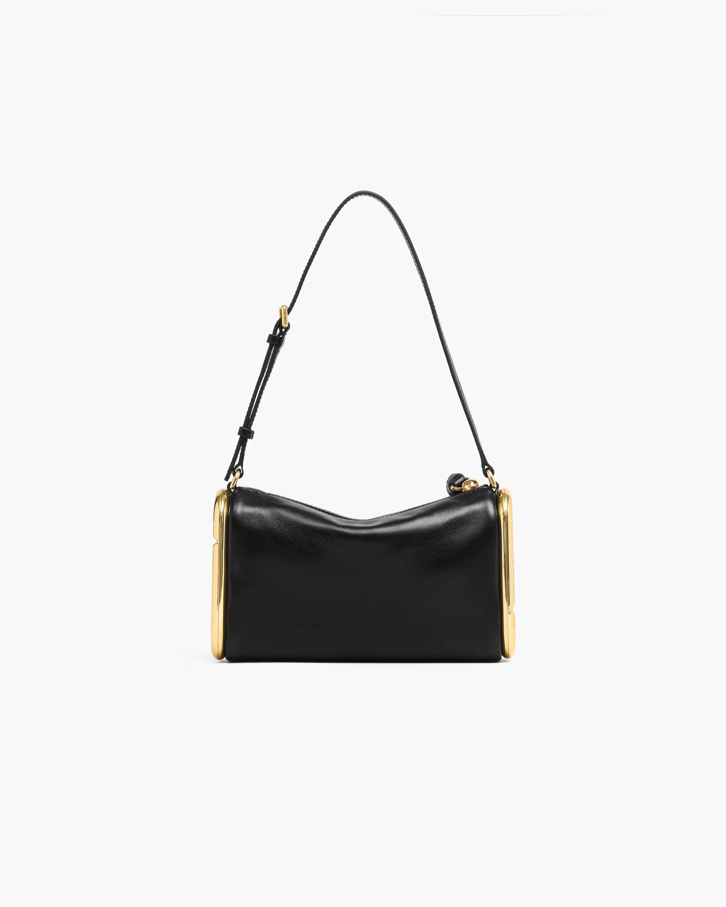 Marc Jacobs The Thin Outline Logo Webbing Strap Wolf Grey Multi