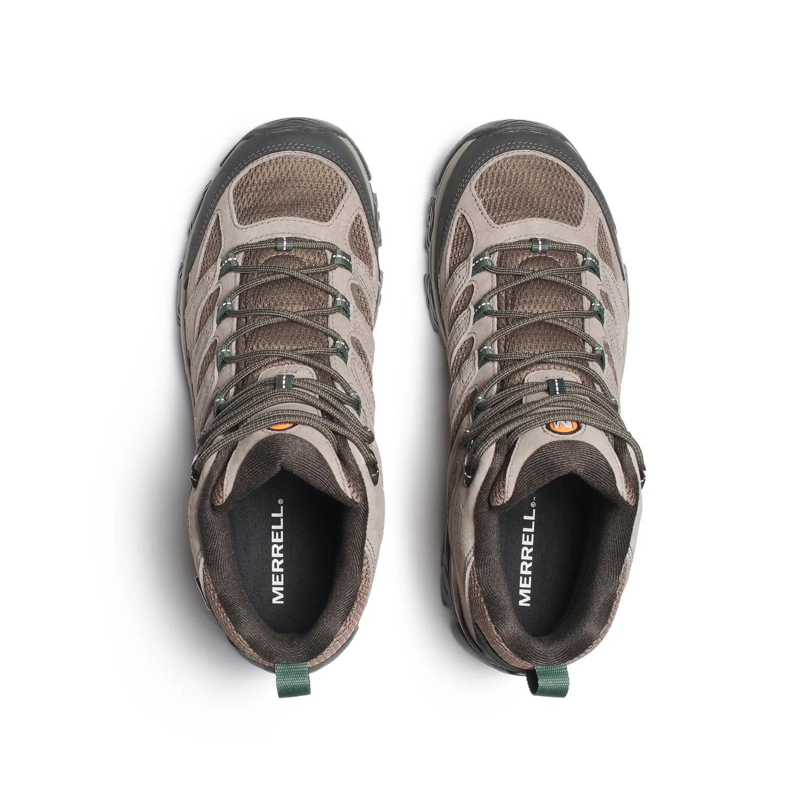 Merrell Men's Moab 3 Mid Waterproof Boulder