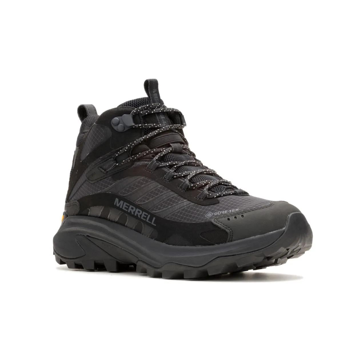 Merrell Men's Moab Speed 2 Mid GORE-TEX Black