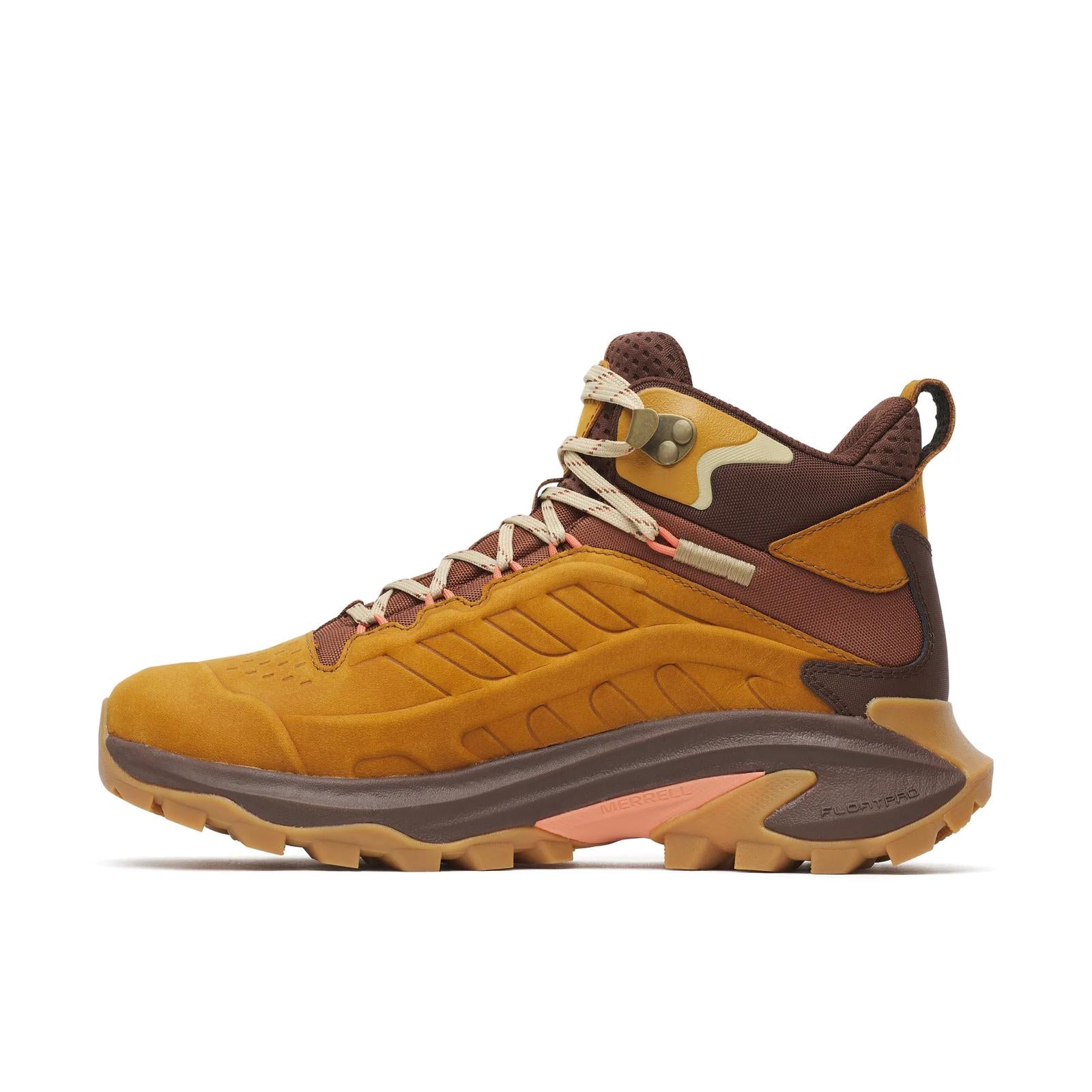 Merrell Women's Moab Speed 2 Leather Mid Waterproof Maple