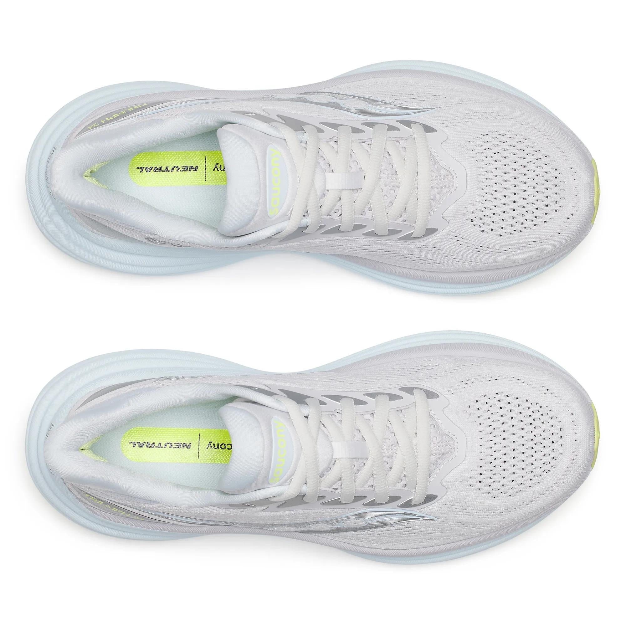 Saucony Women's Triumph 24 Wide Fog | Ice Melt