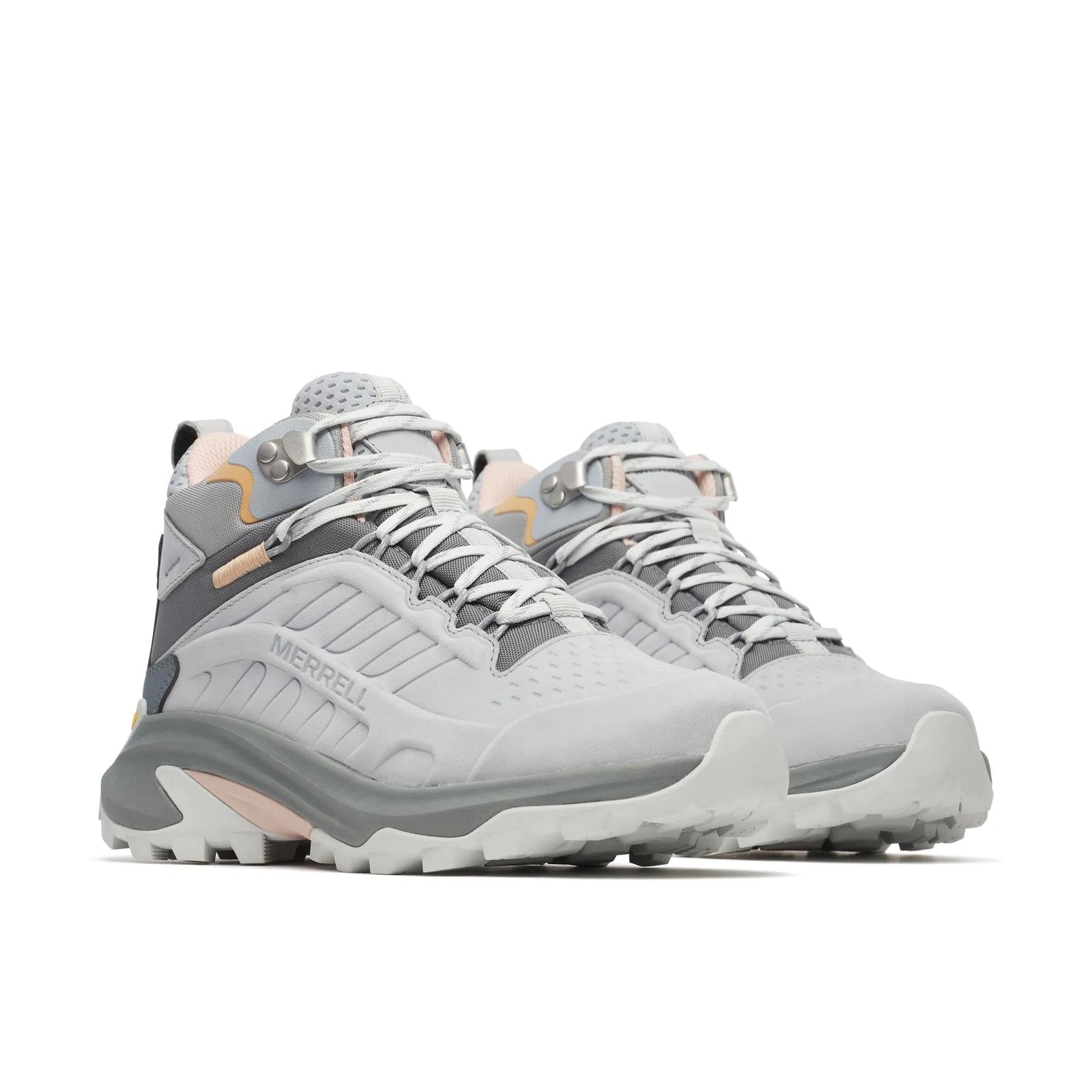 Merrell Women's Moab Speed 2 Leather Mid Waterproof Gale
