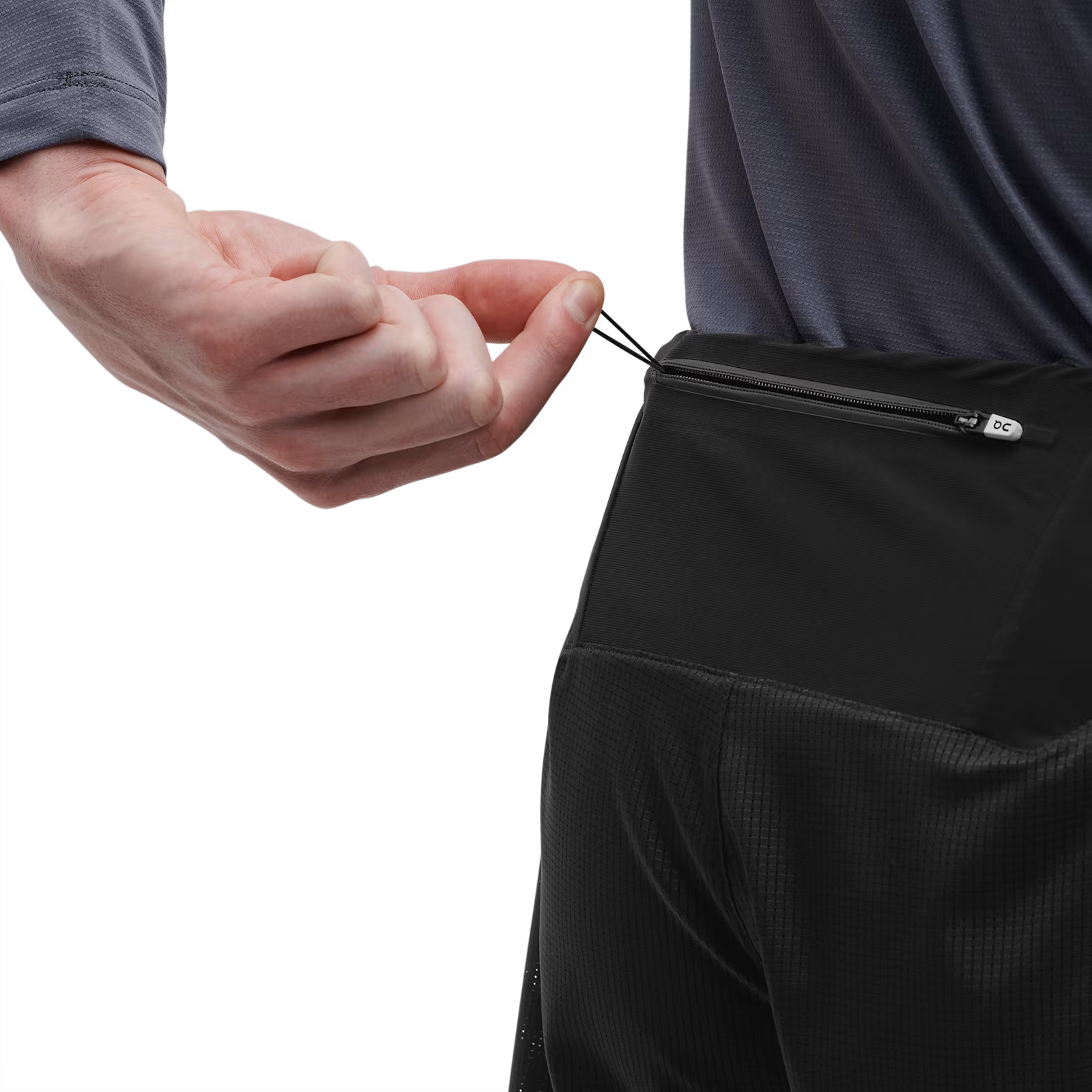 On 5" Lightweight Shorts Denim | Black