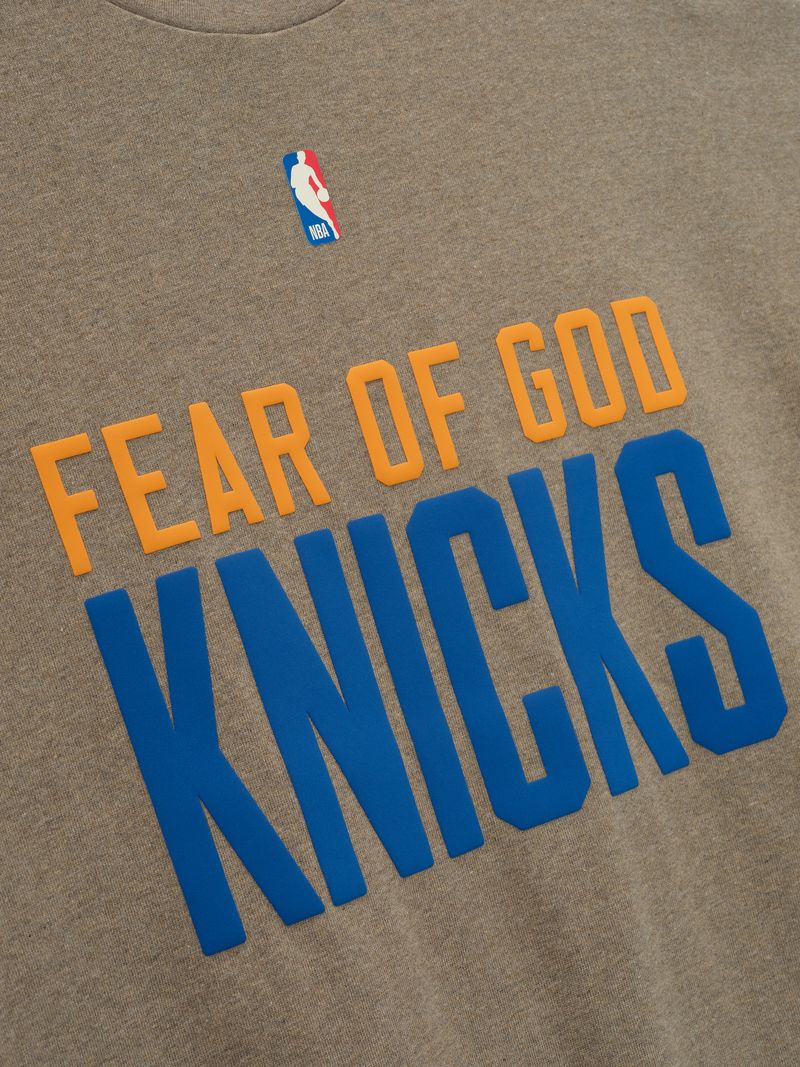 Essentials Knicks 90S Tee Homestead Heather