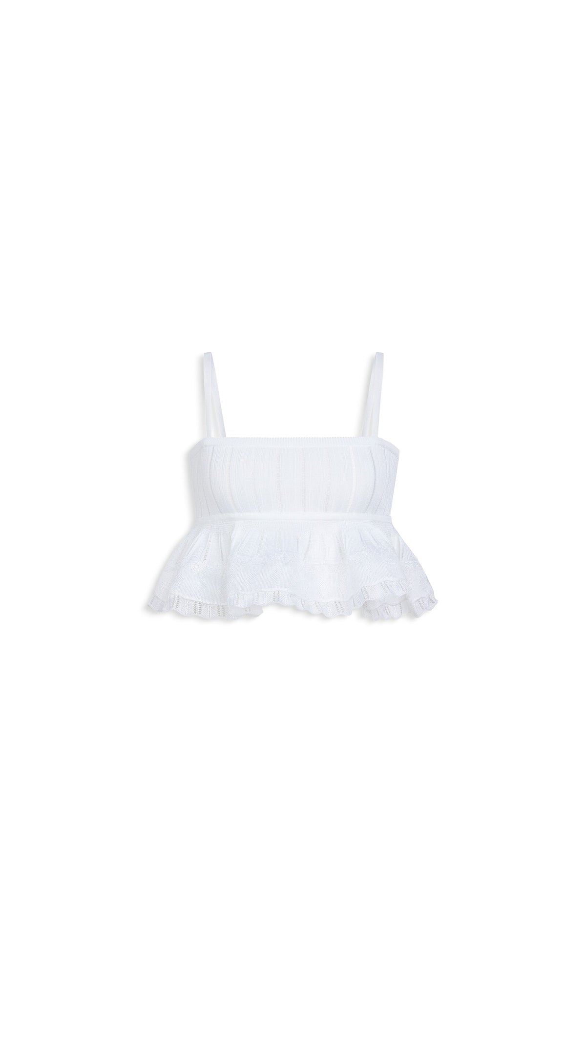Alaïa Shiny Crinoline Top