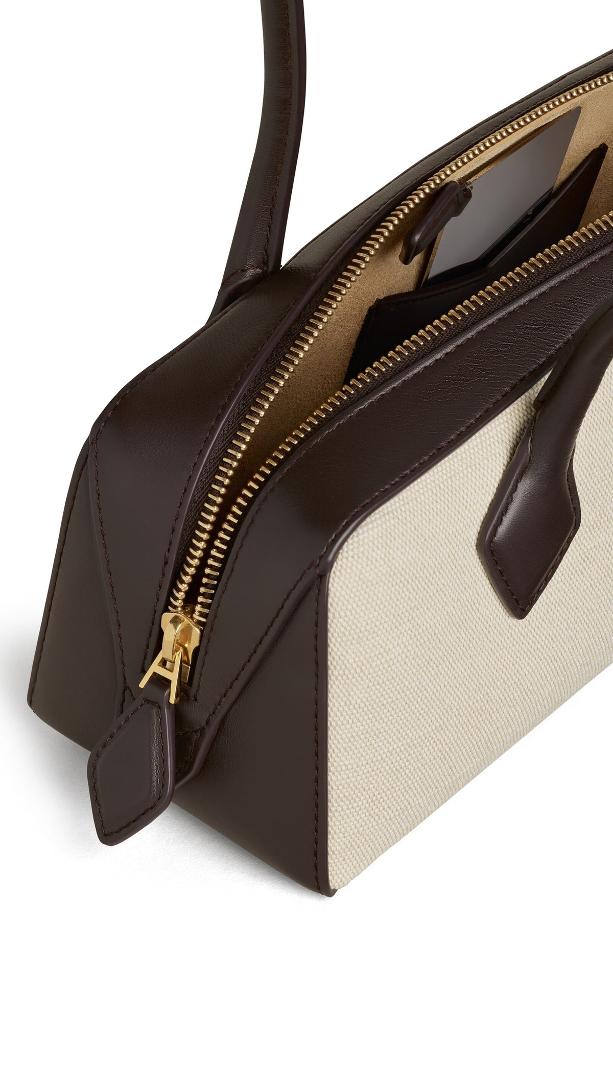 Alaïa Le Teckel Medium Bag In Canvas