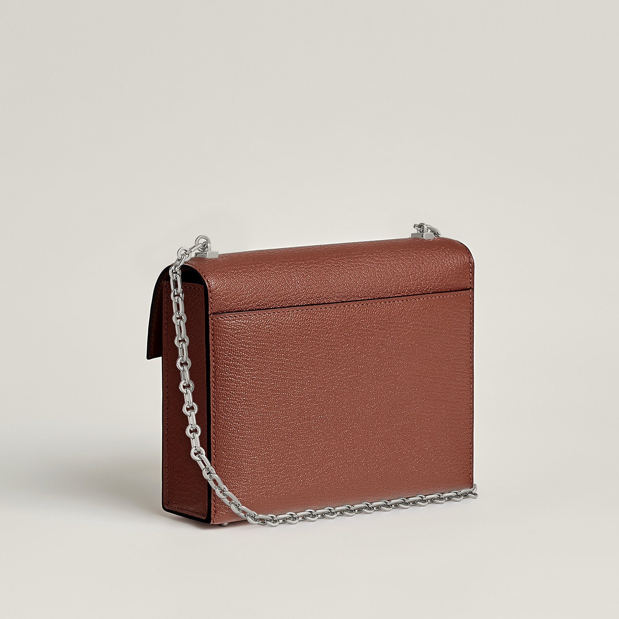 Hermes Verrou Chaine Mini Laque Bag Cuivre