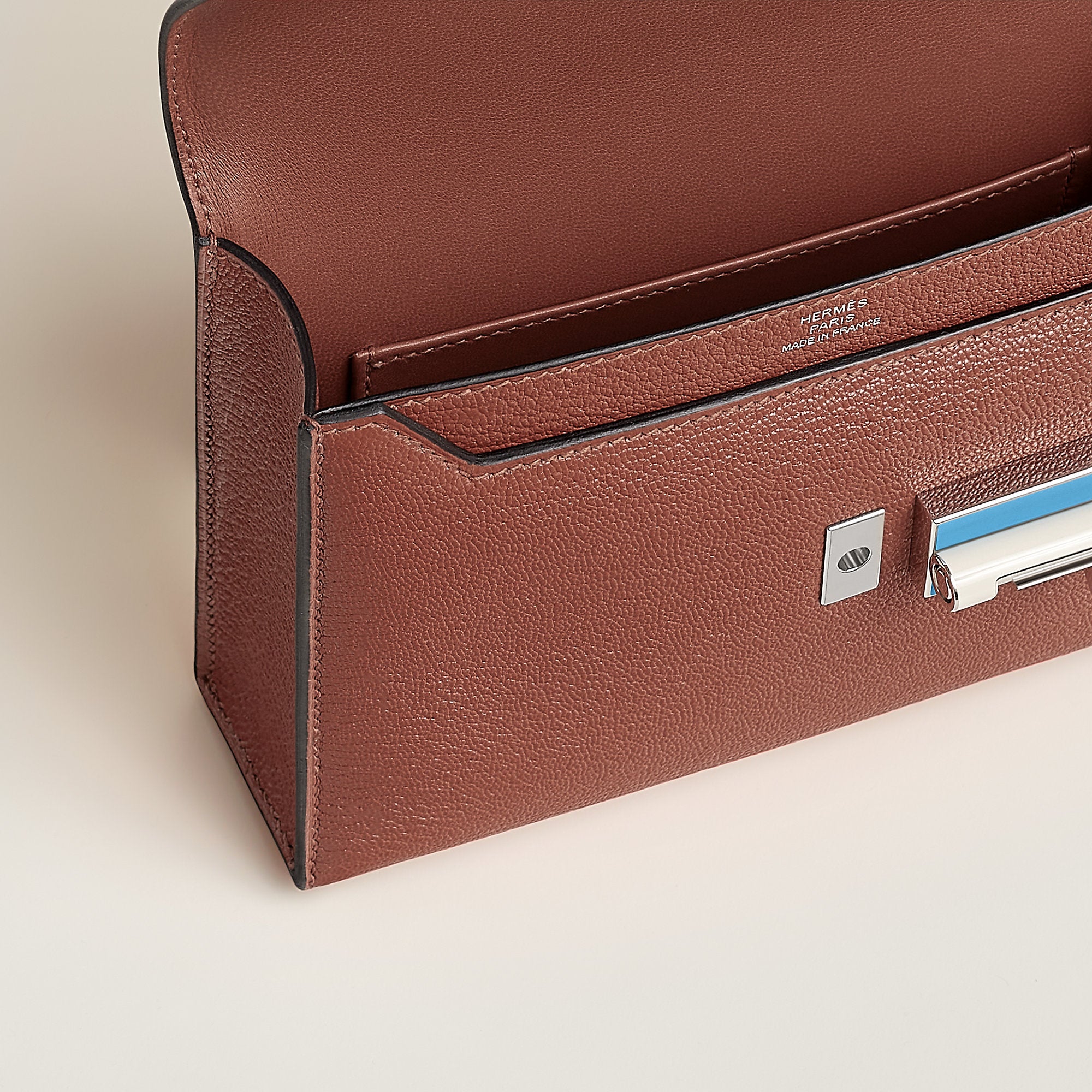 Hermes Verrou Chaine Mini Laque Bag Cuivre