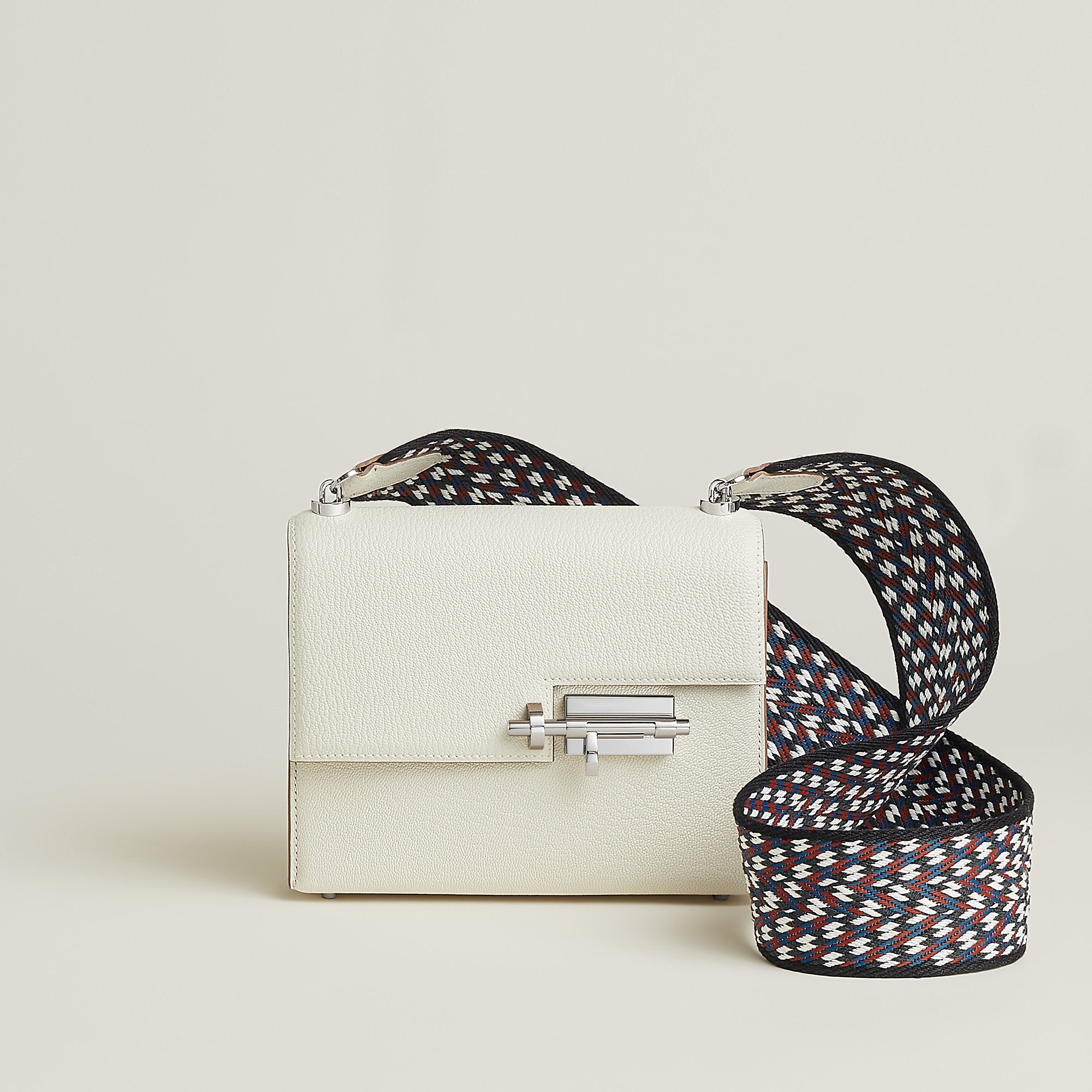 Hermes Verrou Mini Bag Mushroom