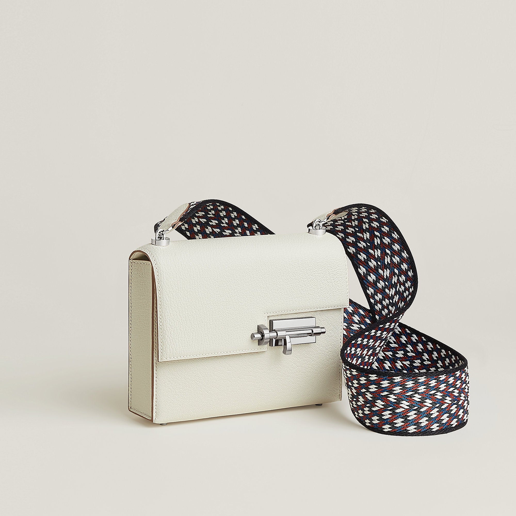 Hermes Verrou Mini Bag Mushroom