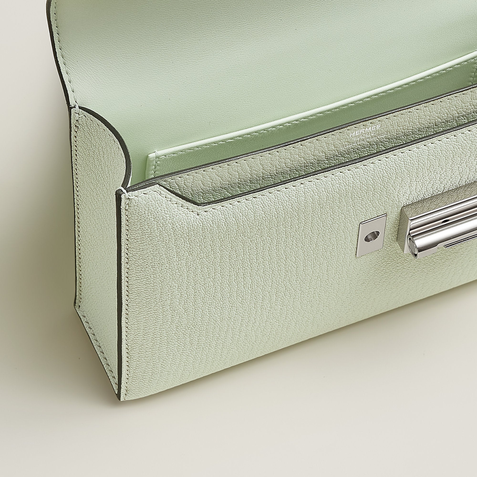 Hermes Verrou Mini Bag Vert Fizz