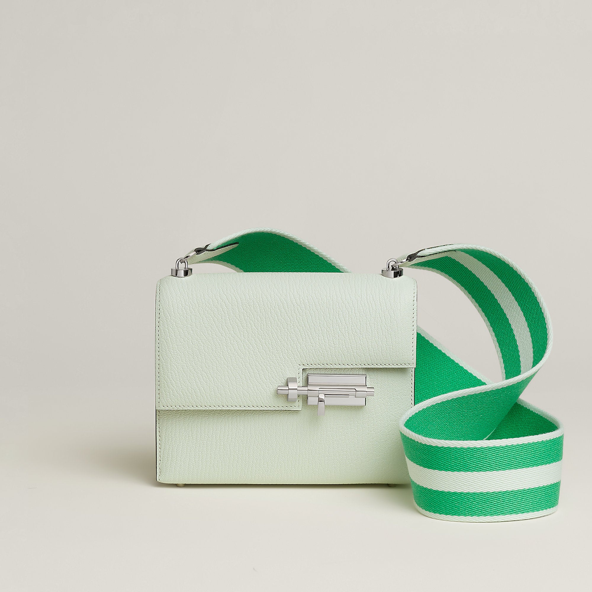 Hermes Verrou Mini Bag Vert Fizz
