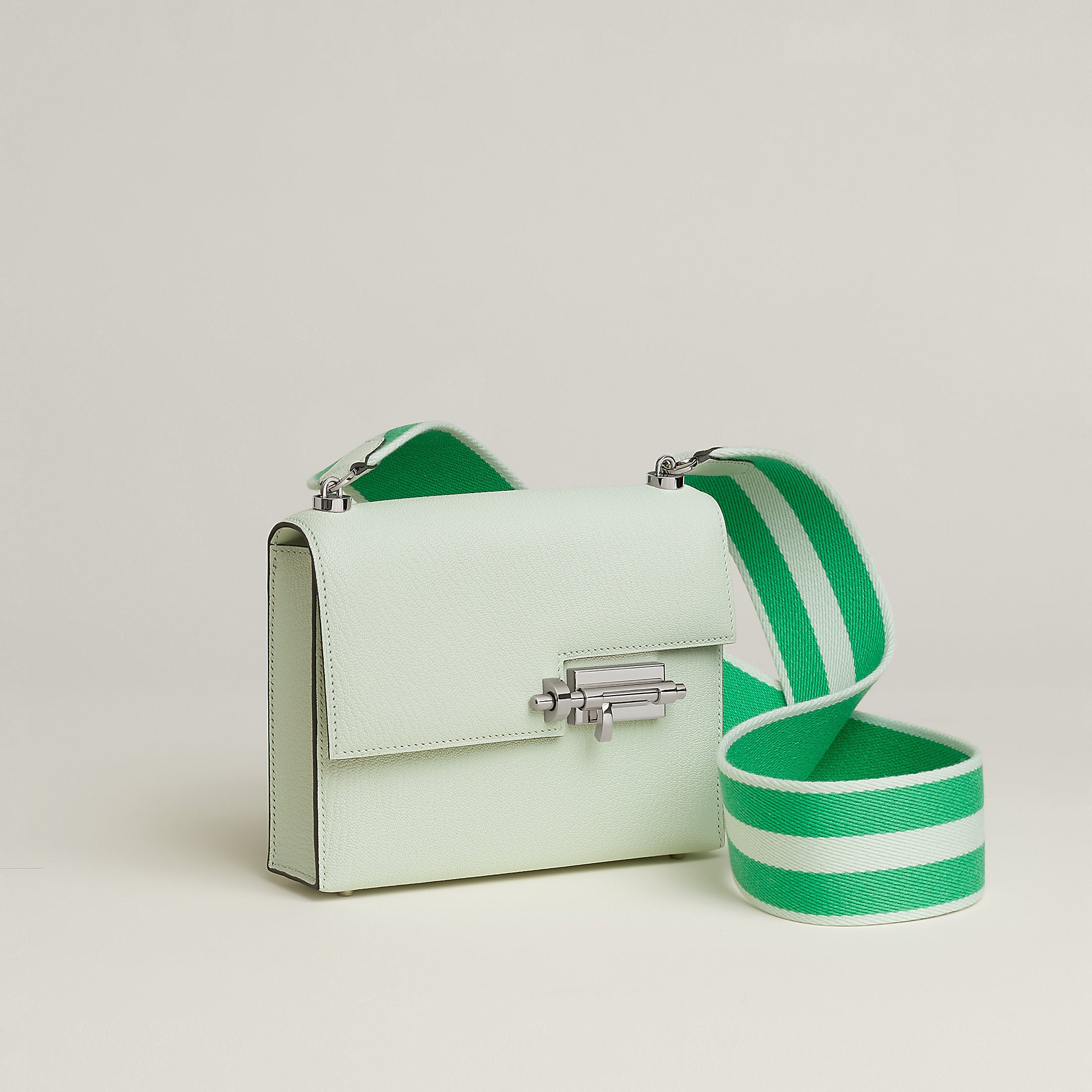 Hermes Verrou Mini Bag Vert Fizz