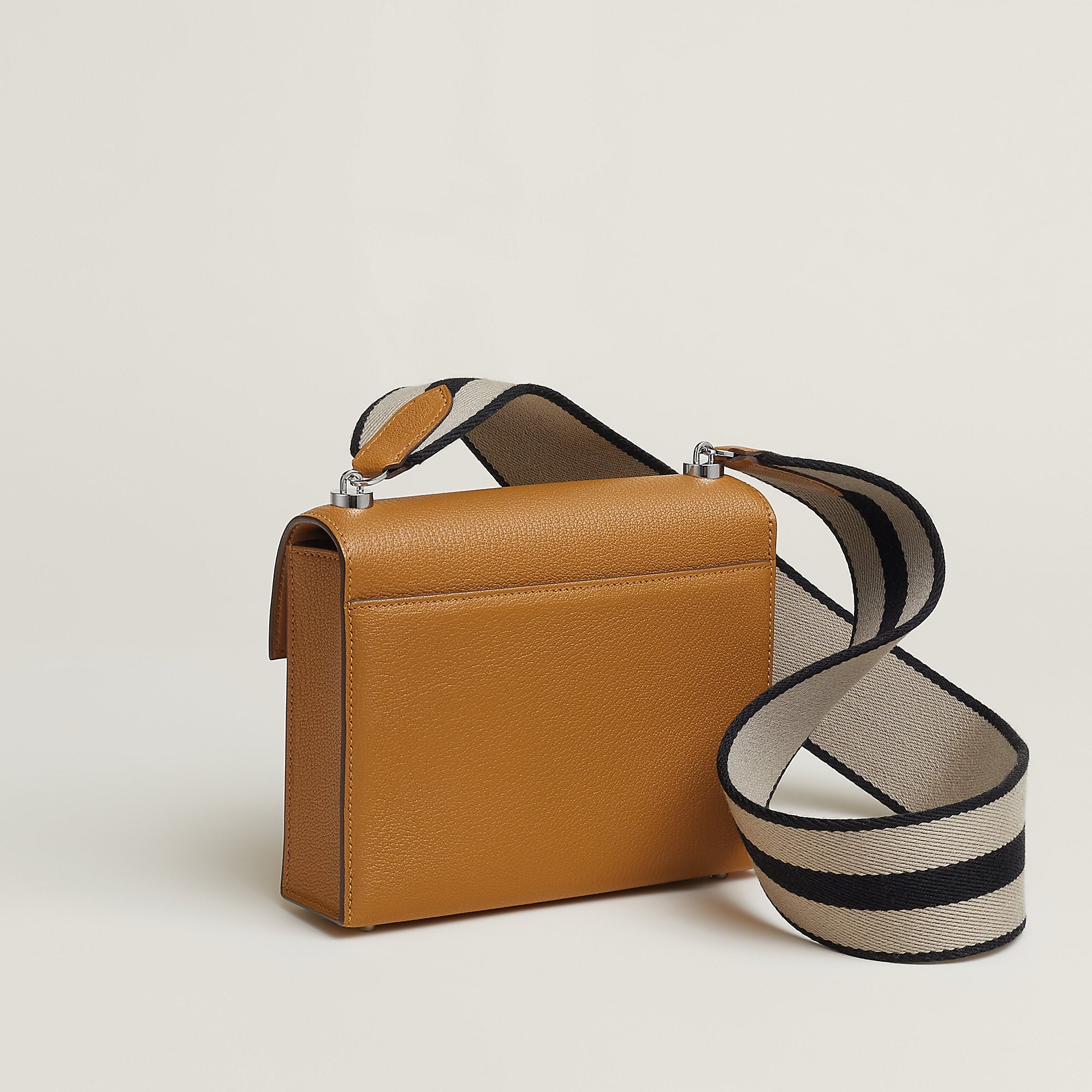 Hermes Verrou Mini Bag Caramel