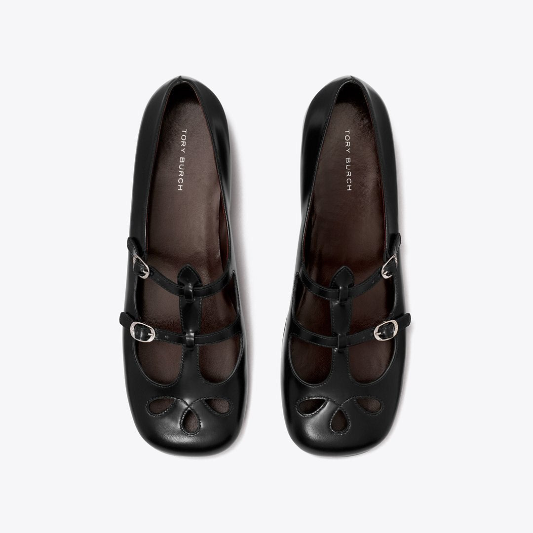 Tory Burch Violet Mary Jane BLACK
