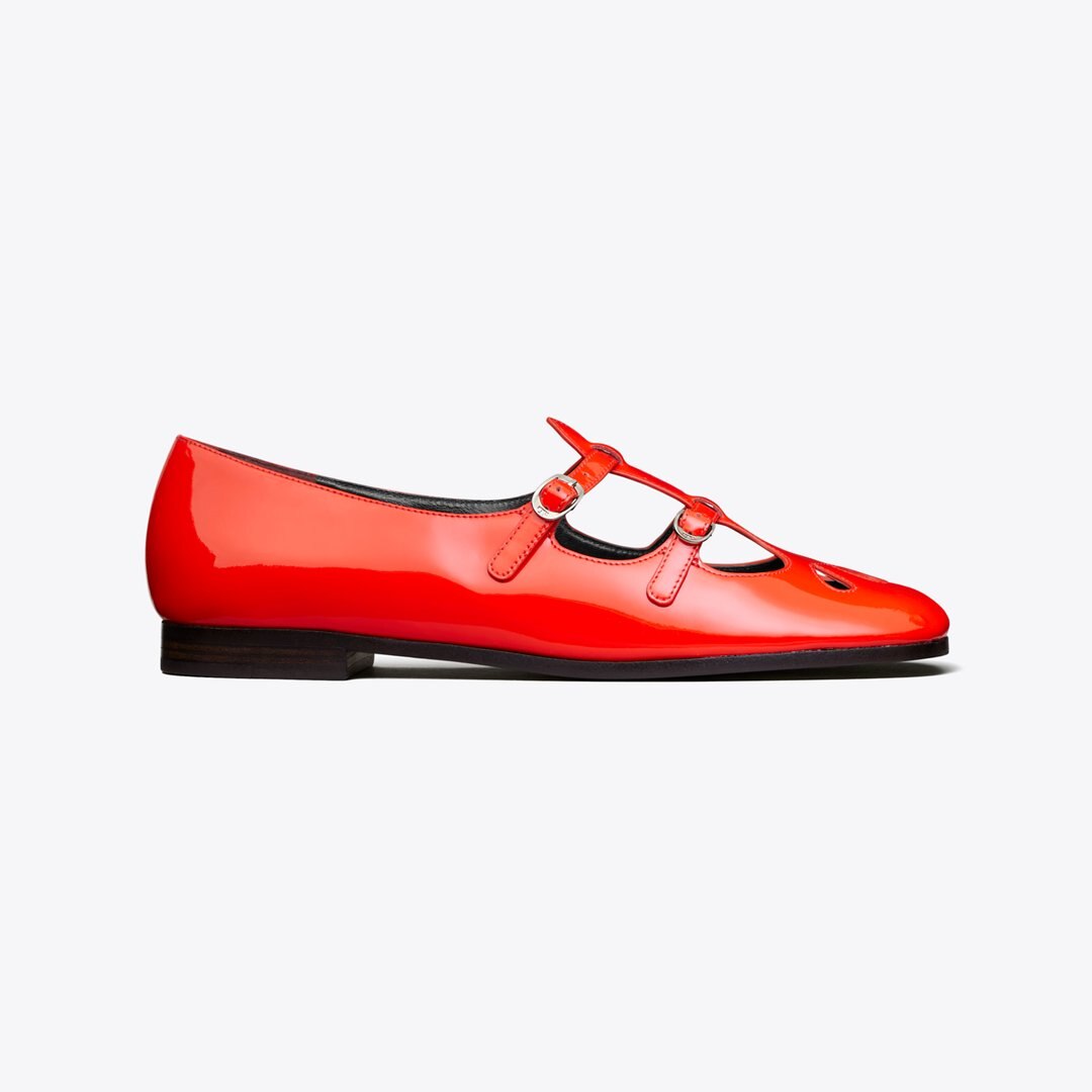 Tory Burch Violet Mary Jane BLAZING RED