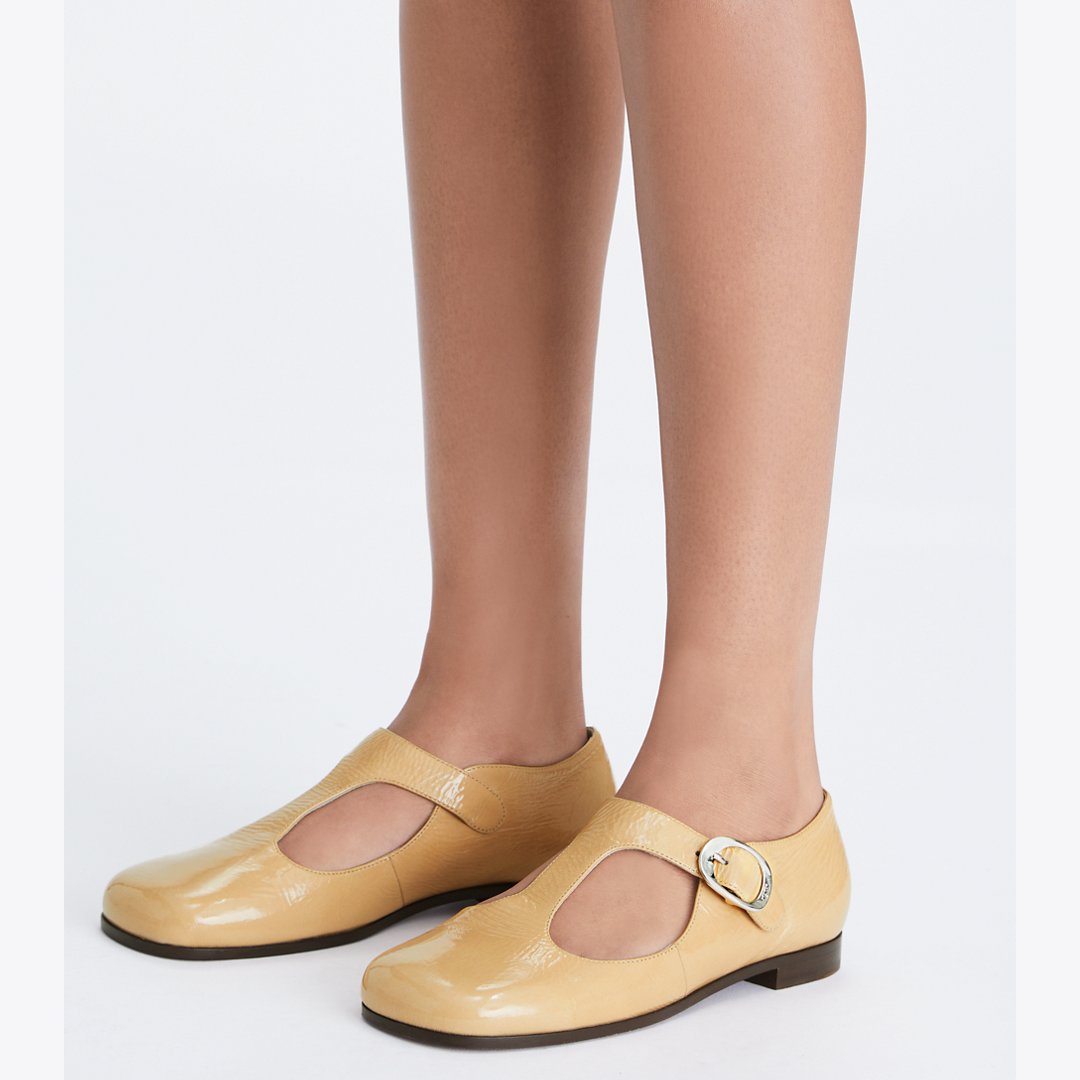 Tory Burch Violet T-Strap CORNSILK