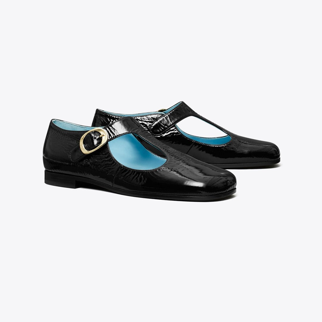 Tory Burch Violet T-Strap NERO