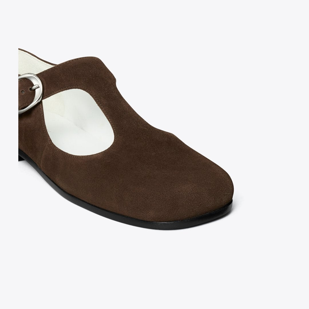 Tory Burch Violet T-Strap DARK COCOA