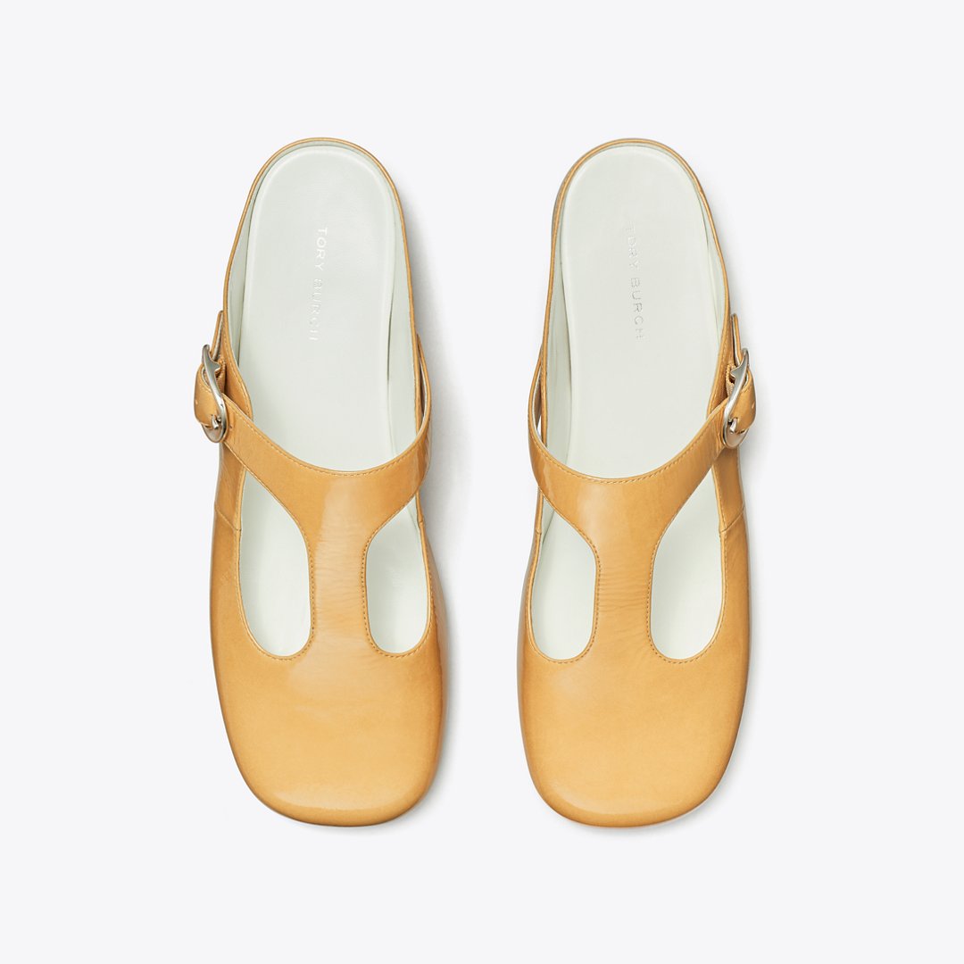 Tory Burch Violet T-Strap Mule CANTUCCI