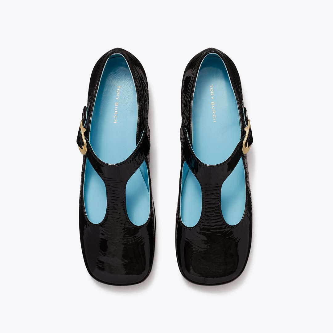 Tory Burch Violet T-Strap NERO