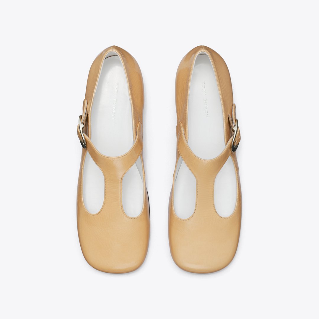 Tory Burch Violet T-Strap CORNSILK