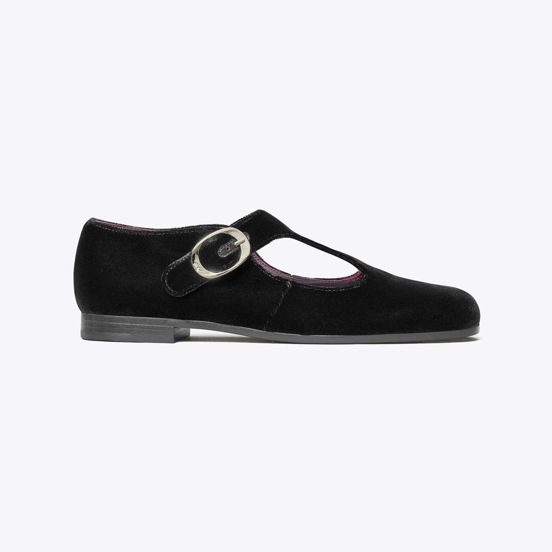 Tory Burch Violet T-Strap PERFECT BLACK