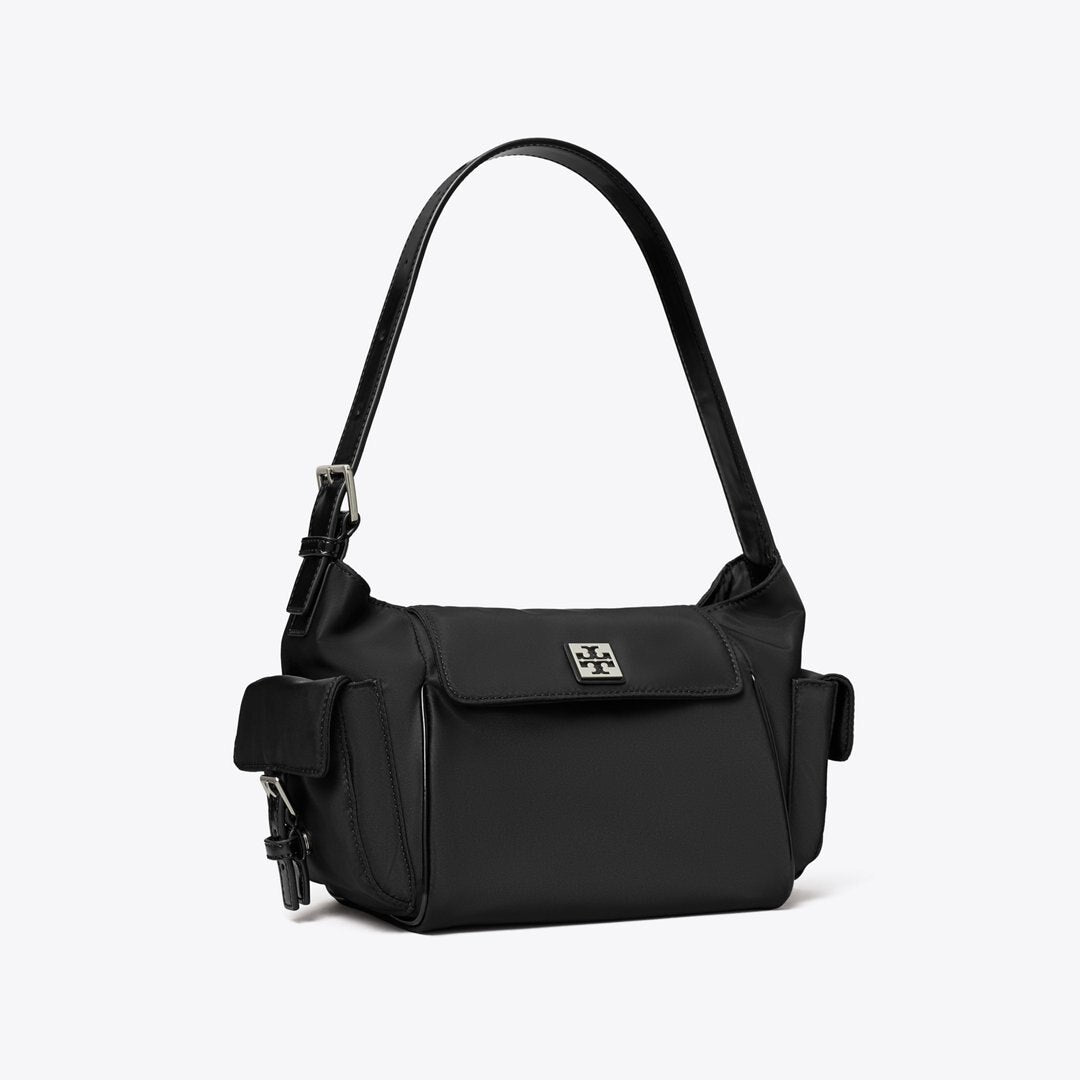 Tory Burch Virginia Pocket Shoulder Bag Black