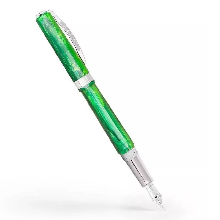 Visconti Opera Demo Carousel Mint Fountain Pen Medium Nib Kp32-04-Fpam
