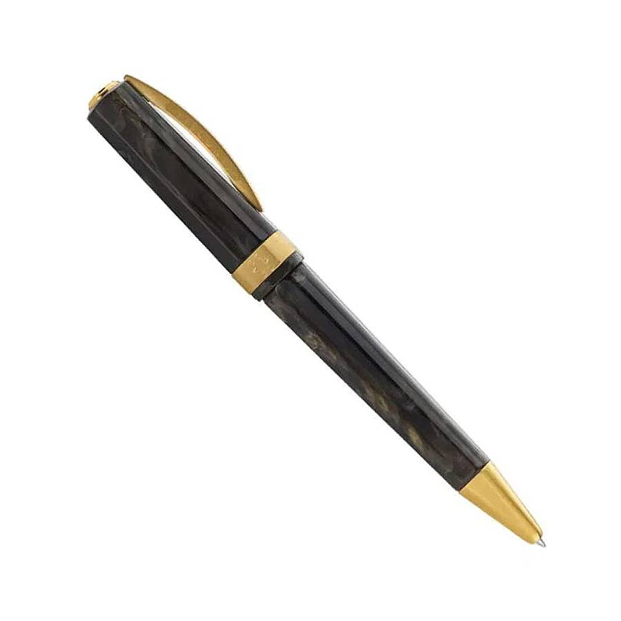 Visconti Visconti Opera Gold Ballpoint Pen, Acrylic Resin, Black Kp42-03-Bp