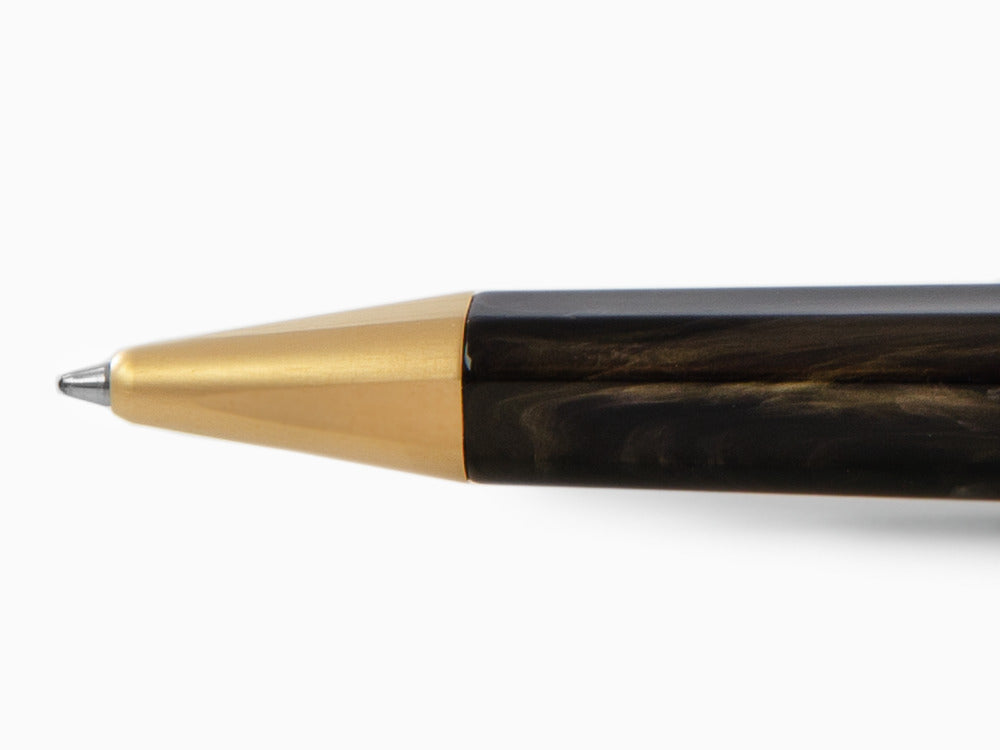 Visconti Visconti Opera Gold Ballpoint Pen, Acrylic Resin, Black Kp42-03-Bp