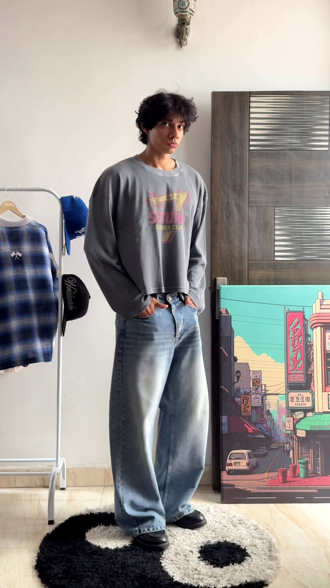 veloce waffle tee