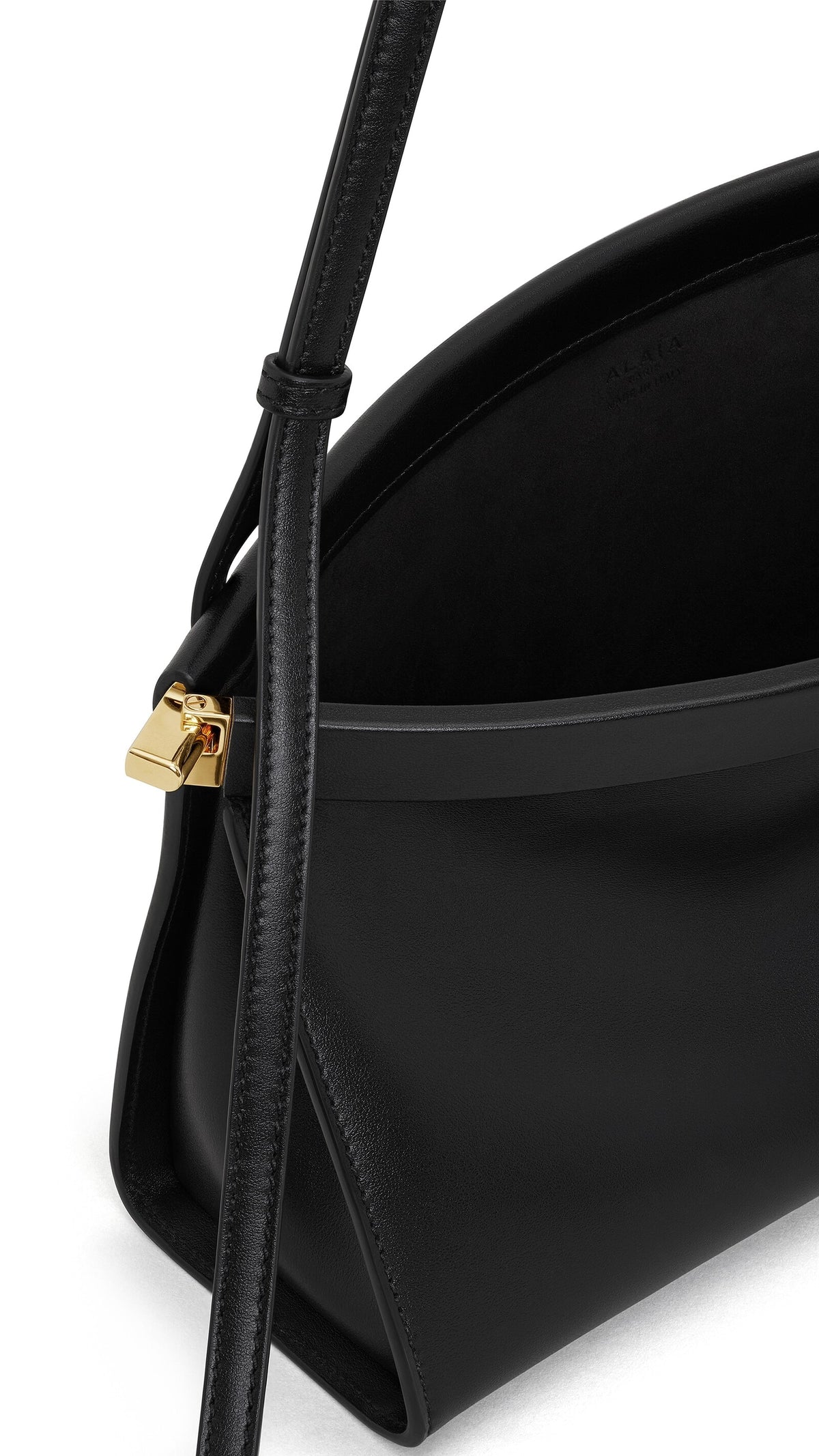 Alaïa Le Click East West Medium Bag In Calfskin