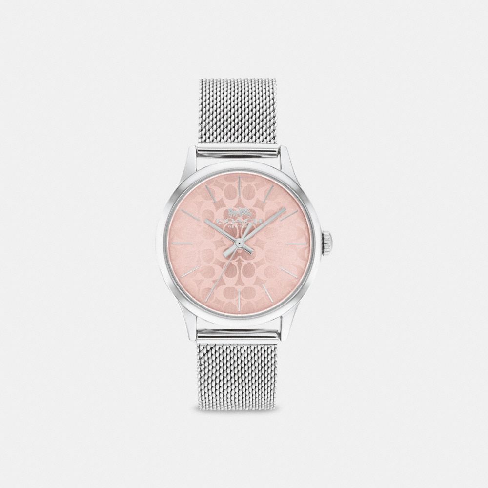 Coach Boxed Ruby Watch Gift Set, 32 Mm Stainless Steel