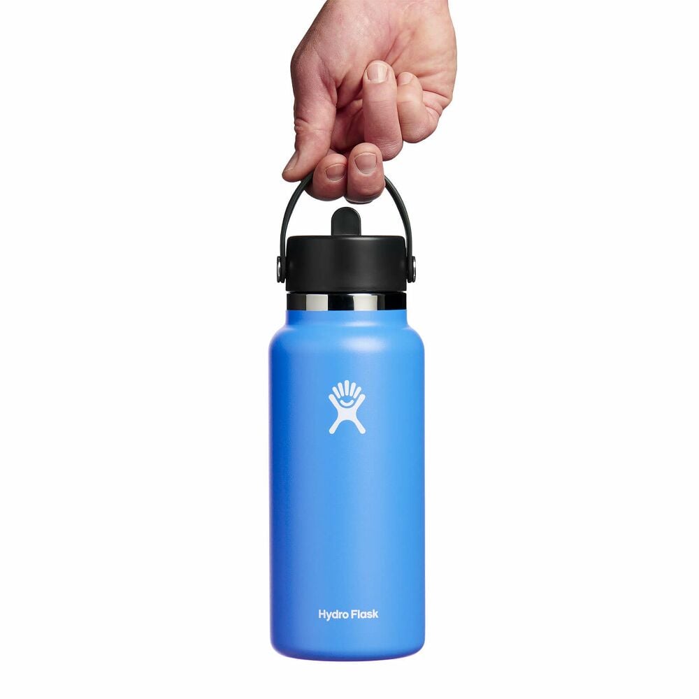 Hydro Flask 32 Oz Wide Mouth With Flex Straw Cap