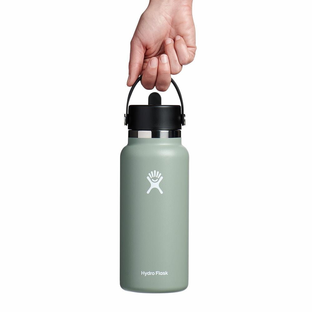 Hydro Flask 32 Oz Wide Mouth With Flex Straw Cap