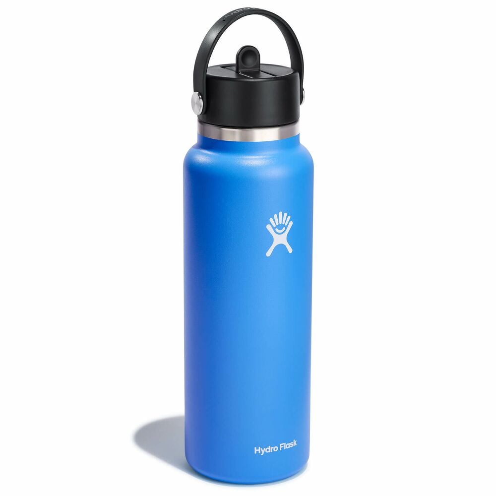 Hydro Flask 40 Oz Wide Mouth W/ Flex Straw Cap