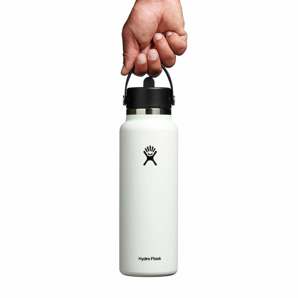 Hydro Flask 40 Oz Wide Mouth W/ Flex Straw Cap