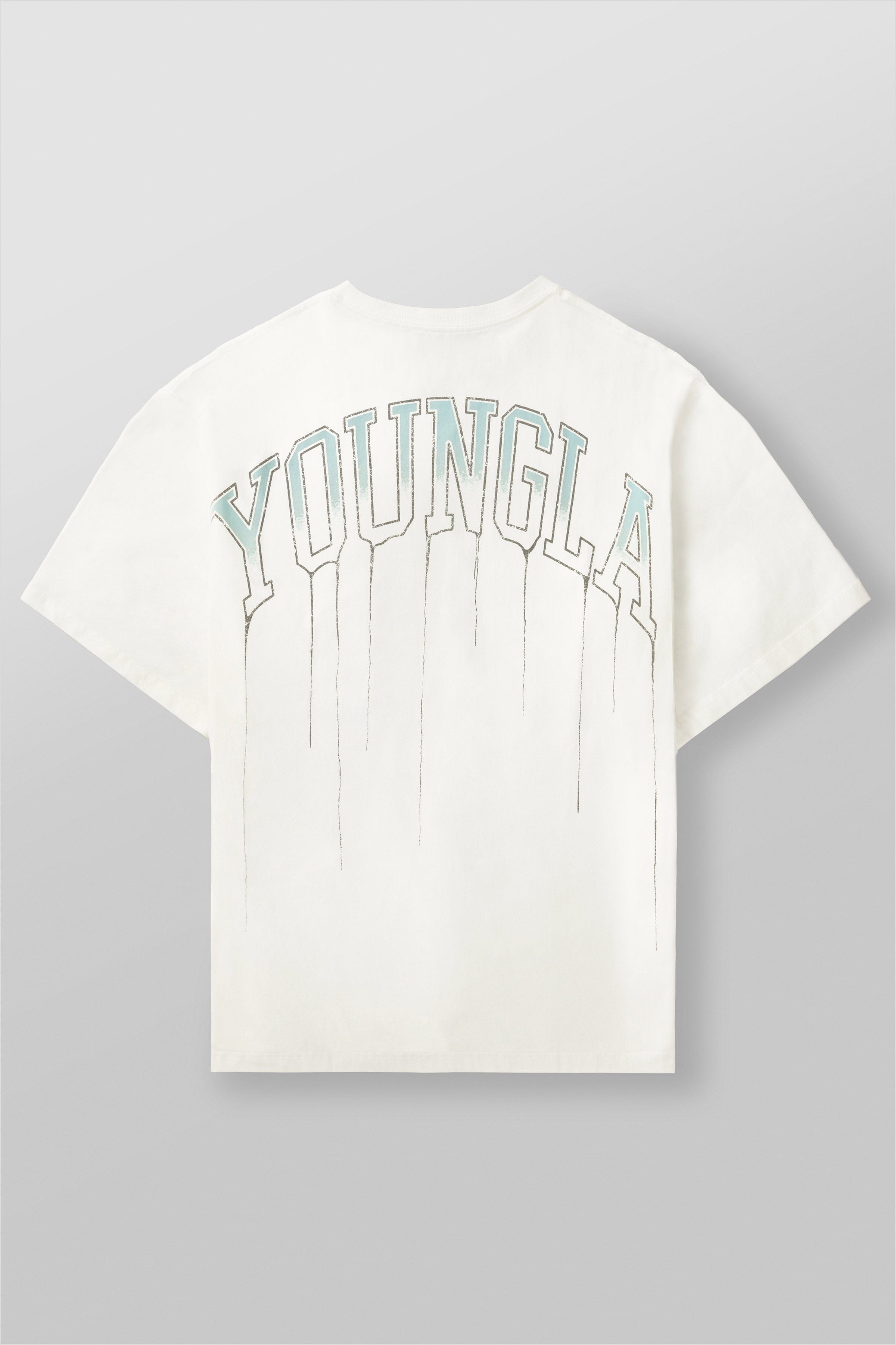 YoungLA W428 - Drip Oversized Tee Coconut Milk