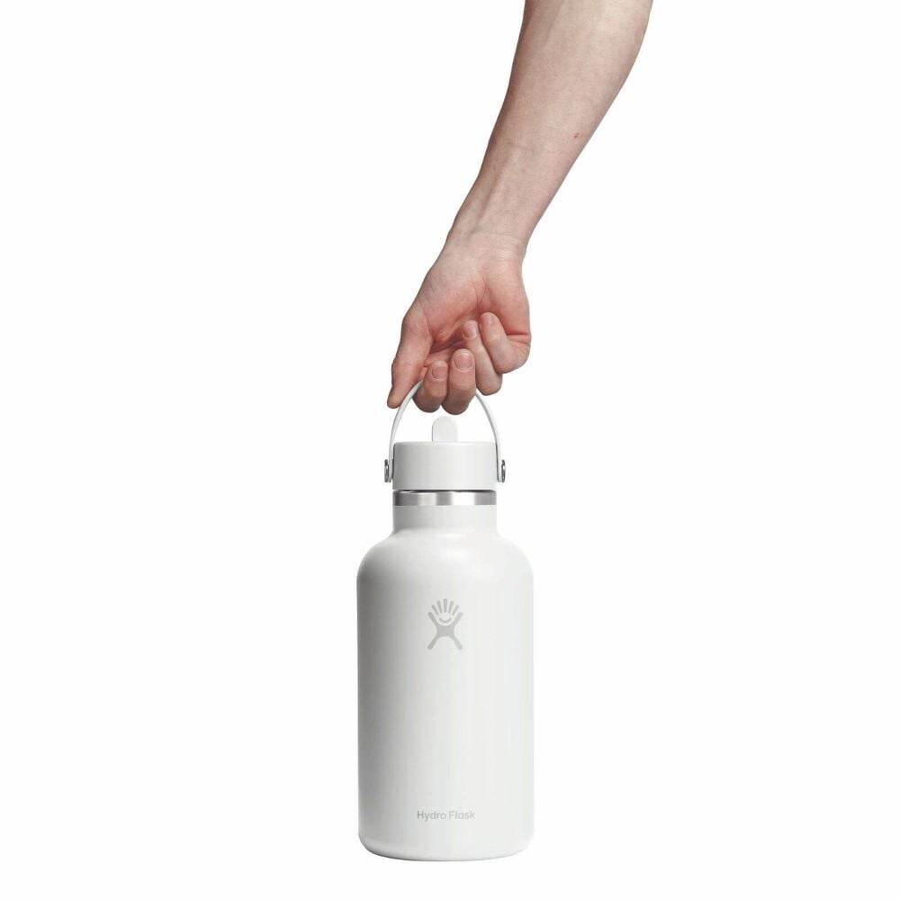 Hydro Flask 64 Oz Wide Mouth With Flex Straw Cap