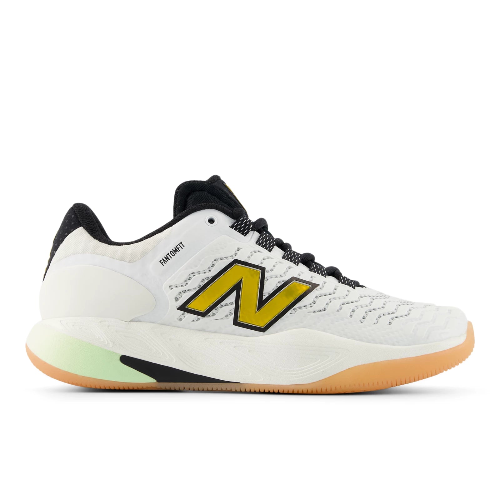New Balance Fresh Foam X Ct-Rally V2 White With Black And Metallic Gold Womens White With Black And Metallic Gold