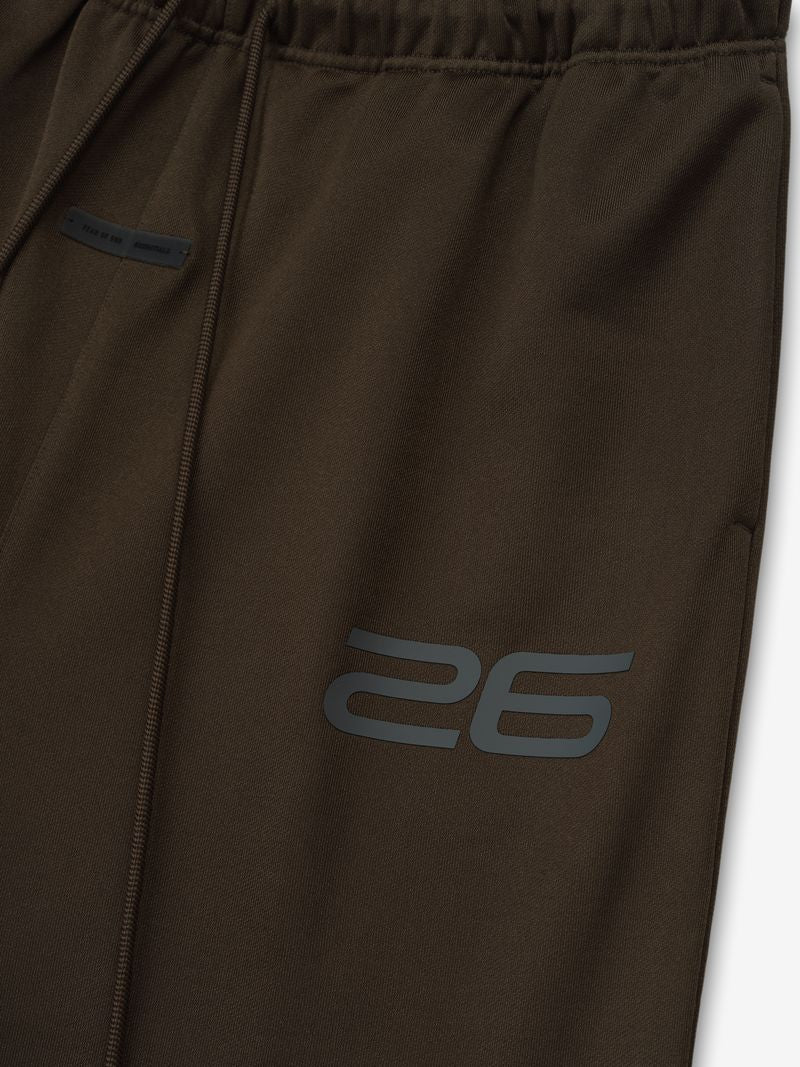 Essentials Satin Fleece Lounge Sweatpant Brown