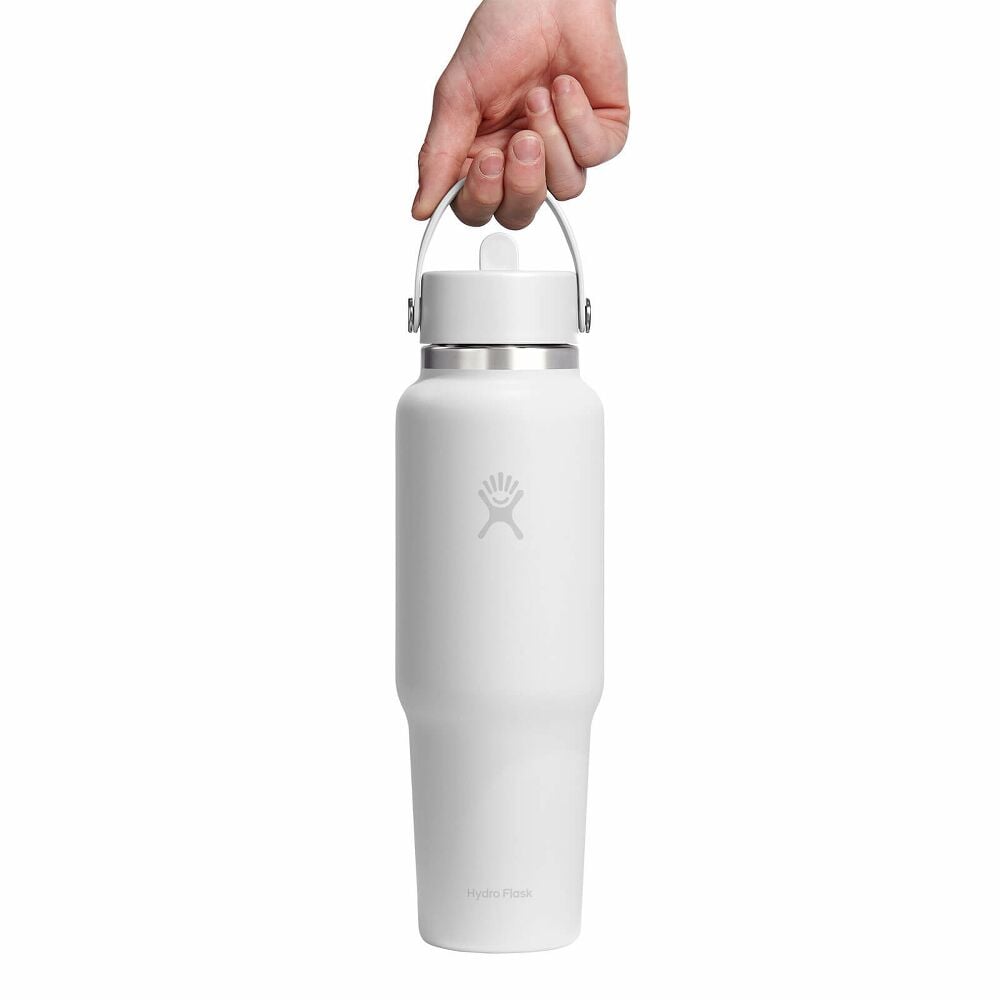 Hydro Flask 40 Oz Travel Bottle With Flex Straw Cap